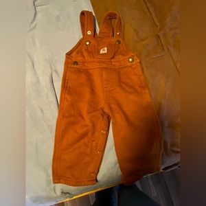 12 month carhartt cotton overalls